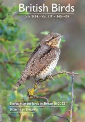 British Birds July 2024 cover